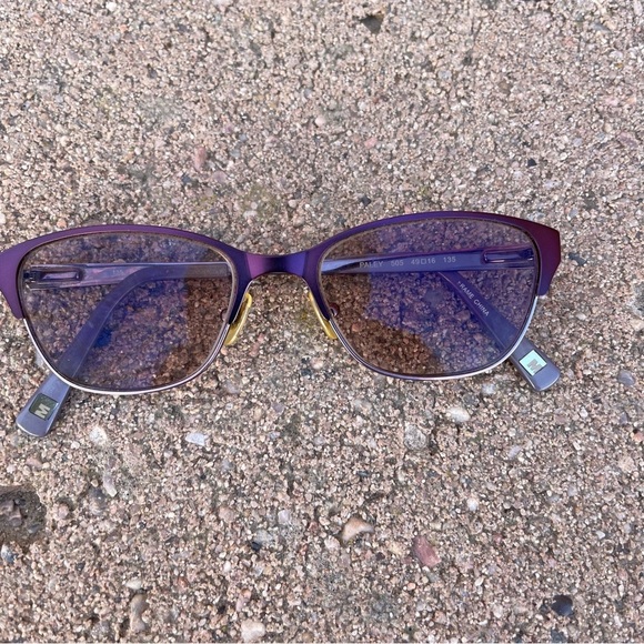 MARCHON NYC Eyeglass Frame Purple East Side Paley 135 49 16 - Picture 9 of 12
